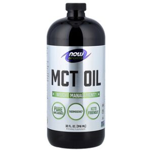 NOW Foods - שמן MCT טהור 946 מ"ל , ללא טעם