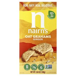 Nairns גרהם שיבולת שועל ג'ינג'ר - 4 יחידות - 160 גרם