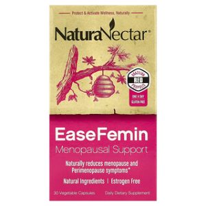 NaturaNectar EaseFemin - תמיכה לגיל המעבר - 30 כמוסות