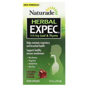 Naturade Herbal EXPEC - סירופ שיעול צמחי בטעם דובדבן