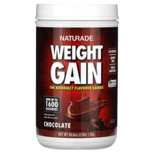 Naturade Weight Gain שוקולד - 1.2 ק"ג , לעלייה במשקל