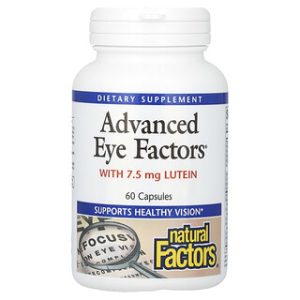 Natural Factors - Advanced Eye Factors - 60 כמוסות