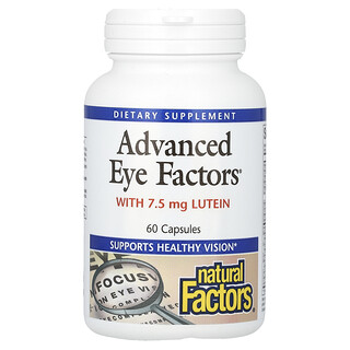 Natural Factors - Advanced Eye Factors - 60 כמוסות