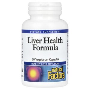 Natural Factors Liver Health - פורמולת תמיכה לכבד