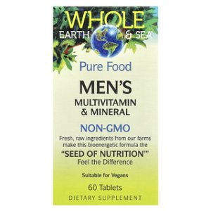 Natural Factors Mens Multivitamin - ויטמינים לגבר 60 טבליות
