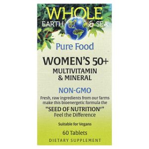 Natural Factors - מולטי ויטמין לנשים 50+ - 60 טבליות