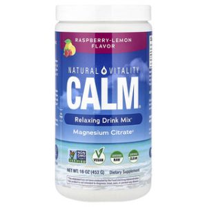 Natural Vitality CALM- משקה מרגיע בטעם פטל-לימון
