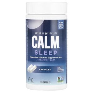 Natural Vitality Calm Sleep - 120 כמוסות - שינה טובה