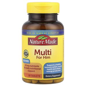 Nature Made Multi for Him - ויטמינים לגבר 90 טבליות