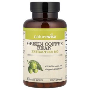 NatureWise - תמצית גרין קופי בין - 800 מ"ג - 60 כמוסות