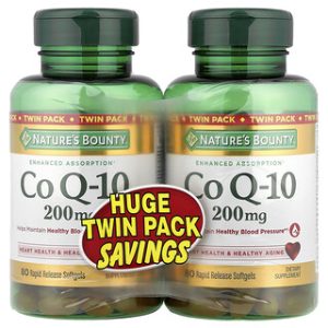 Natures Bounty Co Q-10 200 מ"ג - 2 בקבוקים