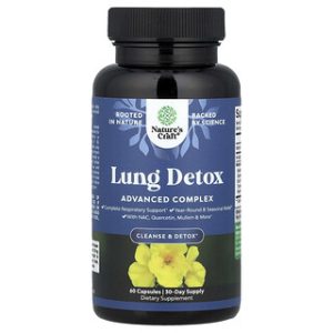 Nature's Craft Lung Detox - 60 כמוסות לניקוי ריאות