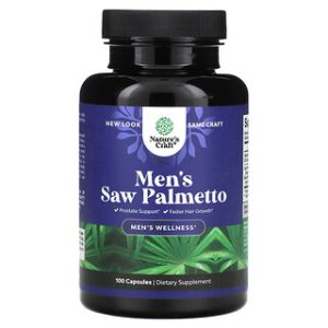Natures Craft Saw Palmetto - 100 כמוסות לגבר