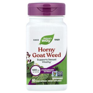 Natures Way - Horny Goat Weed 500 מ"ג - 60 כמוסות