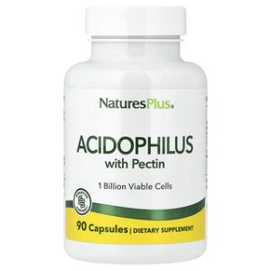 NaturesPlus Acidophilus עם פקטין - 90 כמוסות