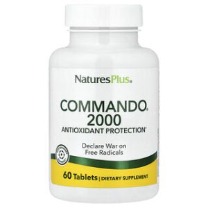 NaturesPlus Commando 2000 - תוסף תזונה 60 טבליות