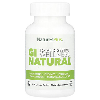 NaturesPlus GI Natural - תוסף עיכול 90 טבליות