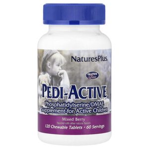 NaturesPlus Pedi-Active תוסף תזונה בטעם פירות יער