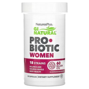 NaturesPlus - פרוביוטיקה נשים חזקה - 30 כמוסות