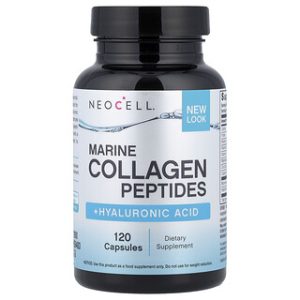 NeoCell Marine Collagen 120 כמוסות - קולגן עם חומצה היאלורונית