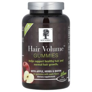 New Nordic - גומי לעיסות לשיער Hair Volume - 60 יחידות