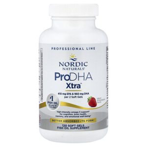 Nordic Naturals ProDHA Xtra תות 120 כמוסות רכות