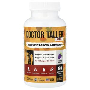 NuBest Doctor Taller Kids - תוסף גדילה לילדים (2-9)