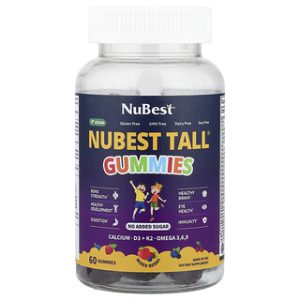 Nubest Tall® Gummies - גומי לעיסה בטעם פירות יער - 60 יח׳