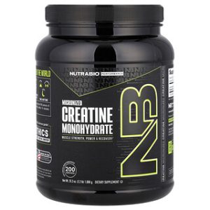 NutraBio קריאטין מונוהידרט 1 ק"ג - שיפור ביצועים