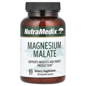 NutraMedix מגנזיום מאלט - 120 כמוסות צמחיות