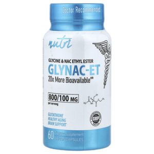 Nutri Glynac-ET - 60 כמוסות טבעוניות לשיפור אנרגיה
