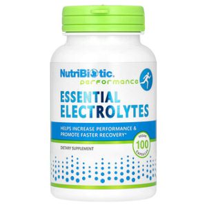 NutriBiotic Electrolytes - 100 כמוסות טבעוניות לאימון