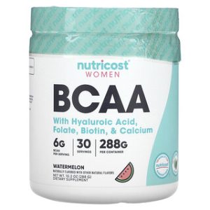 Nutricost BCAA לנשים- אבקת טעם אבטיח- 288 גרם