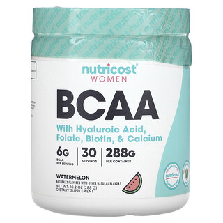 Nutricost BCAA לנשים- אבקת טעם אבטיח- 288 גרם