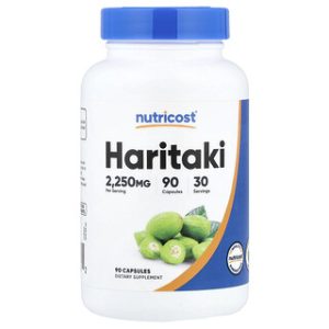 Nutricost Haritaki 750mg - תוסף תזונה 90 כמוסות