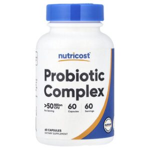 Nutricost Probiotic Complex - 60 כמוסות פרוביוטיקה