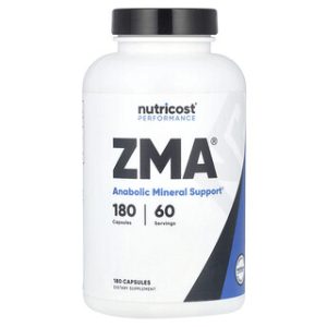 Nutricost ZMA® 180 כמוסות - תוסף תזונה לשיפור ביצועים