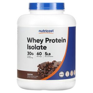 Nutricost איזולט חלבון מי גבינה - טעם מוכה - 2.26 ק"ג