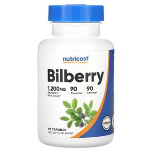 Nutricost בילברי 1200 מ"ג - 90 כמוסות - בריאות העין