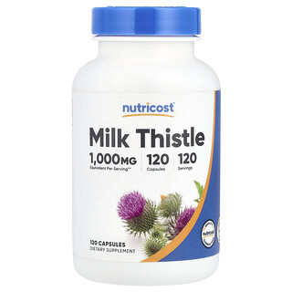 Nutricost גדילן מצוי 1000 מ"ג - 120 כמוסות