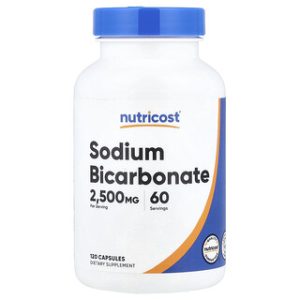 Nutricost סודיום ביקרבונט 120 כמוסות - תוסף תזונה