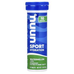 Nuun Sport - טבליות אלקטרוליטים בטעם אבטיח - 10 יח׳