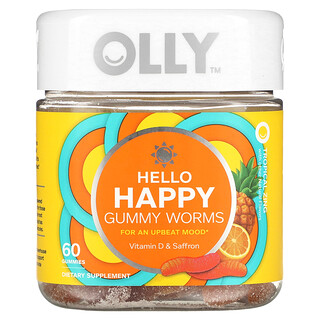 OLLY Hello Happy - גומי לעיס עם טעם טרופי - 60 יחידות