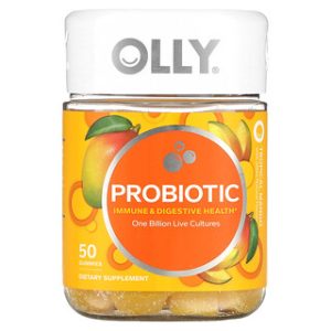 OLLY Probiotic מנגו טרופי- 50 גומיות פרוביוטיות