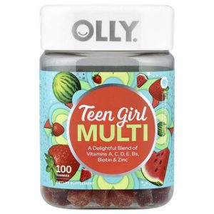 OLLY Teen Girl Multi Gummies - ויטמינים לבנות בטעם טעים
