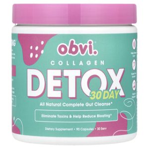Obvi Collagen Detox - 90 כמוסות - ניקוי רעלים וקולגן