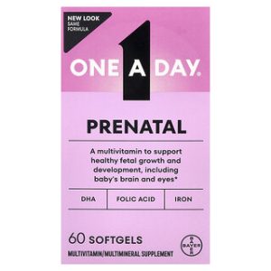 One-A-Day Prenatal - ויטמינים לנשים בהריון - 60 כמוסות