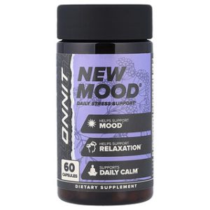 Onnit New Mood - תמיכה בסטרס יומיומי - 60 כמוסות