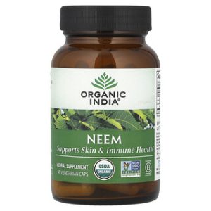 Organic India - נימ (Neem) - 90 כמוסות צמחוניות