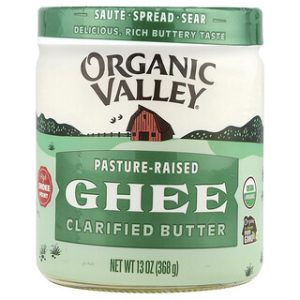 Organic Valley - חמאה מזוקקת Ghee 13oz - בריאות וטעם